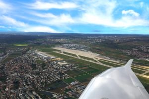 PPL-Ausbildung mit Verkehrsflughafen
